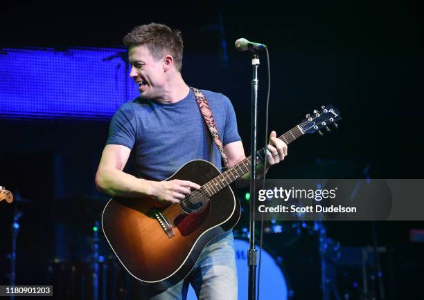 Singer Jonny Lang performs onstage during the Experience Hendrix concert at City National Grove of Anaheim on October 09, 2019 in Anaheim, California.