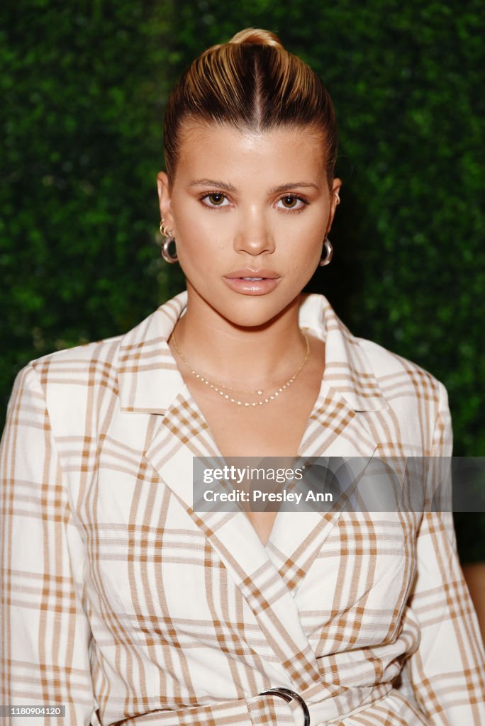Sofia Richie attends boohoo x Taylor Hill Tea Party at The Beverly