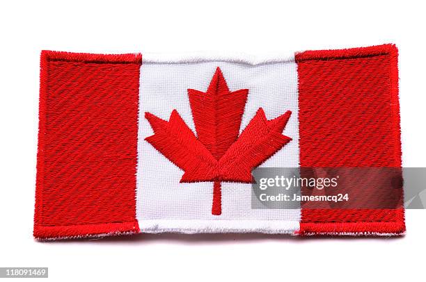 canadian flag - canada day celebration stock pictures, royalty-free photos & images