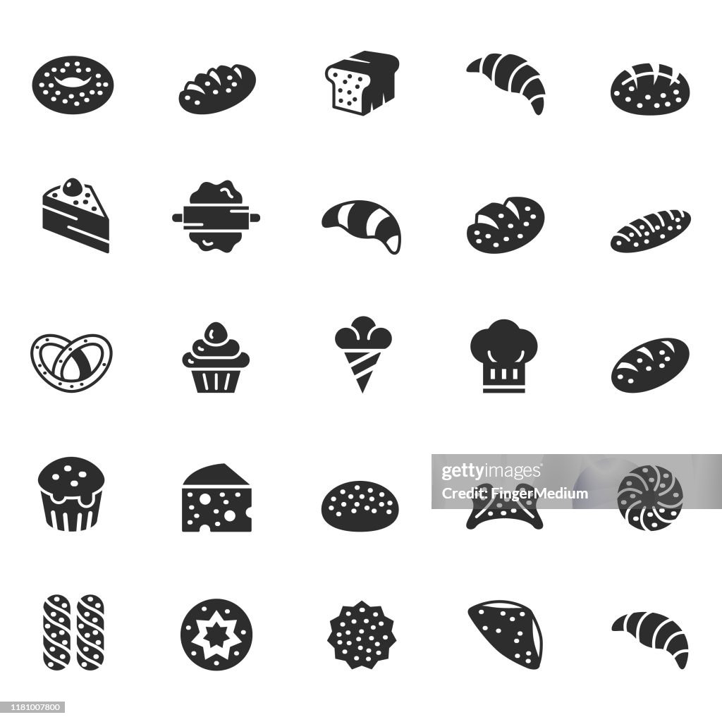 Bakery icons