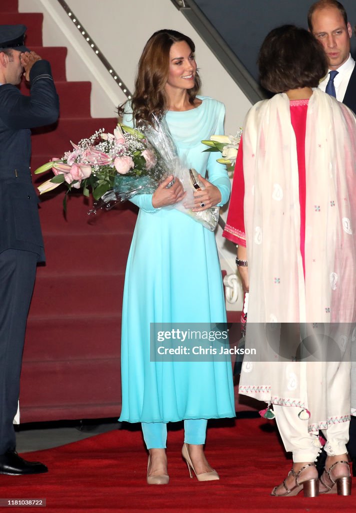 The Duke And Duchess Of Cambridge Visit Islamabad - Day One