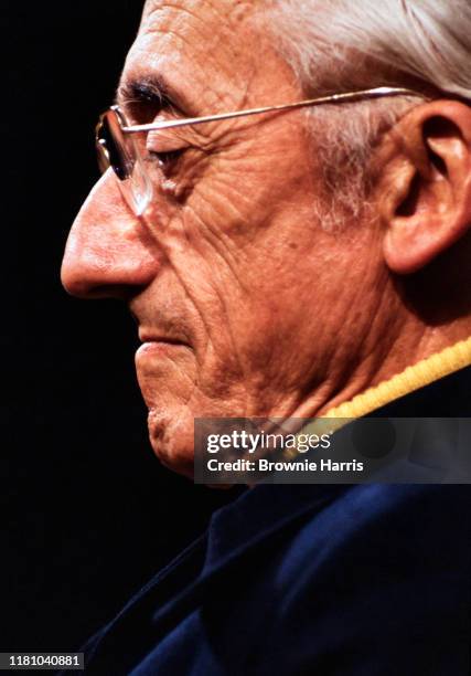 French explorer Jacques Yves Cousteau, New York, New York, February 14, 1979.