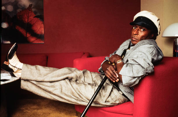 American Jazz musician, bandleader, and composer Miles Davis, Washington DC, June 15, 1984.