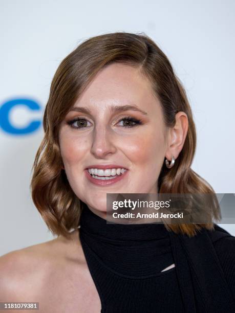 Laura Carmichael attends the opening ceremony of MIPCOM 2019 on October 14, 2019 in Cannes, France.