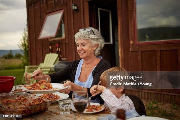 dinner outdoors - 4th of july with wine stock pictures, royalty-free photos & images
