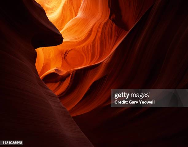 sandstone rock formations - antelope canyon stock pictures, royalty-free photos & images