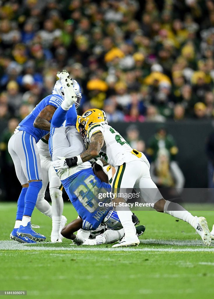 Detroit Lions v Green Bay Packers