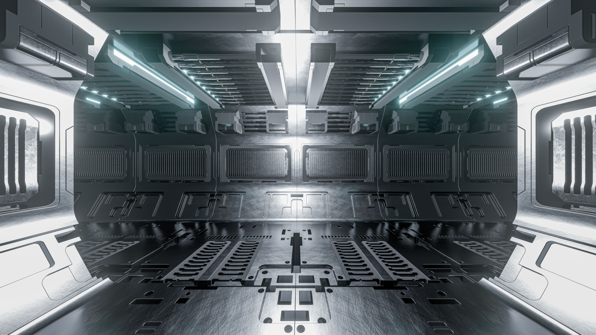 sci-fi spaceship corridors background sci-fi spaceship corridors background