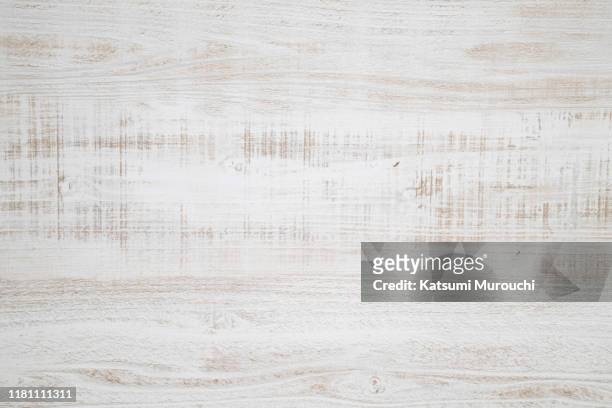 white wood board texture background - madera fotografías e imágenes de stock