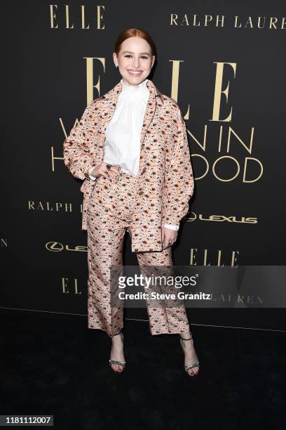 Madelaine Petsch attends ELLE Women In Hollywood at the Beverly Wilshire Four Seasons Hotel on October 14, 2019 in Beverly Hills, California.