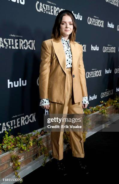 Elsie Fisher attends Hulu "Castle Rock" Season 2 Premiere at AMC Sunset 5 on October 14, 2019 in West Hollywood, California.