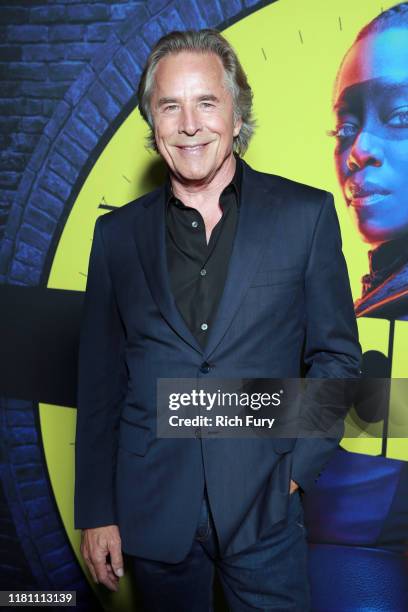 Don Johnson attends the premiere of HBO's "Watchmen" at The Cinerama Dome on October 14, 2019 in Los Angeles, California.