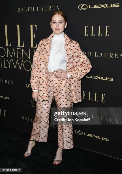 Madelaine Petsch attends ELLE Women In Hollywood at the Beverly Wilshire Four Seasons Hotel on October 14, 2019 in Beverly Hills, California.