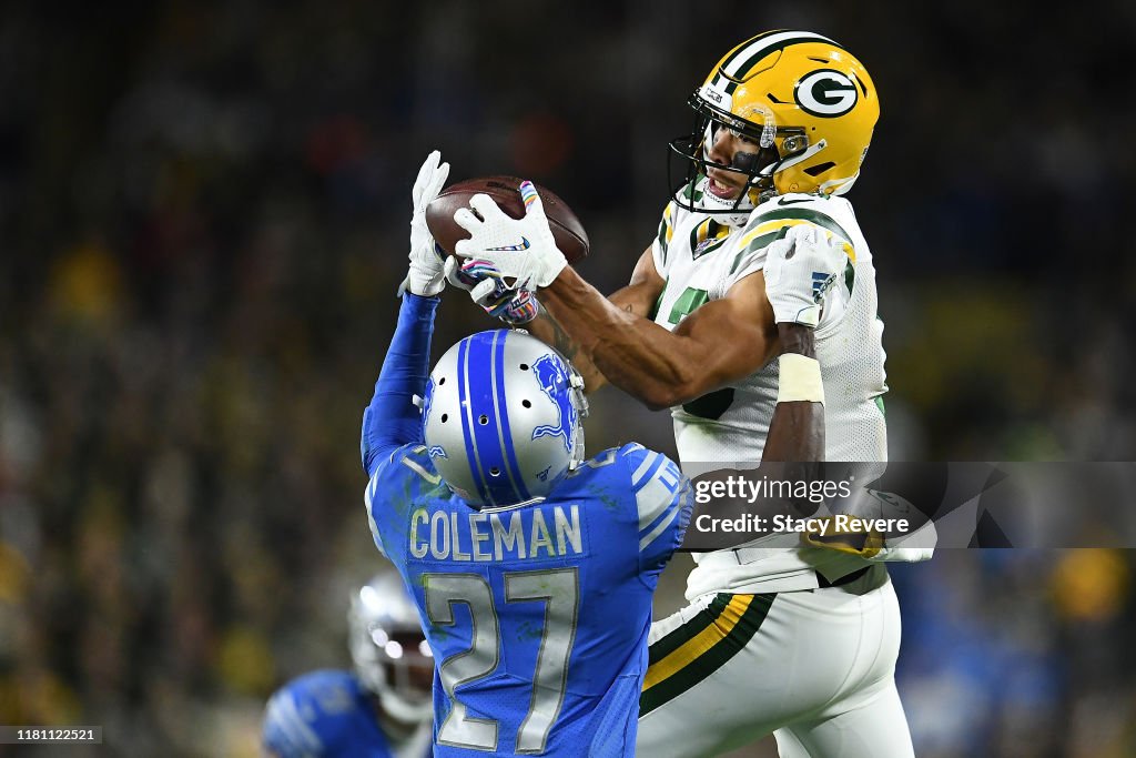 Detroit Lions v Green Bay Packers