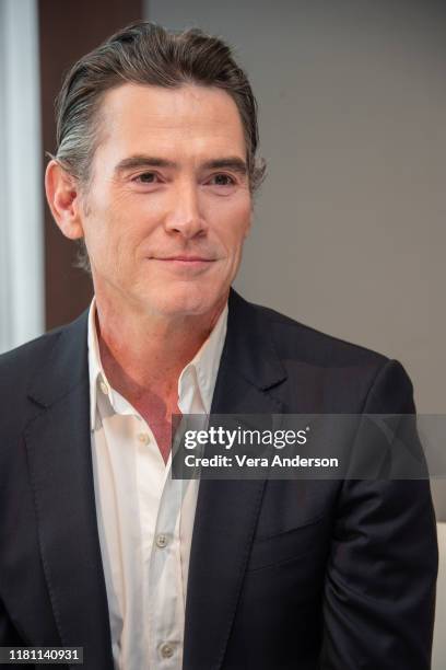 Billy Crudup at "The Morning Show" Press Conference at The West Hollywood Edition on October 13, 2019 in West Hollywood, California.