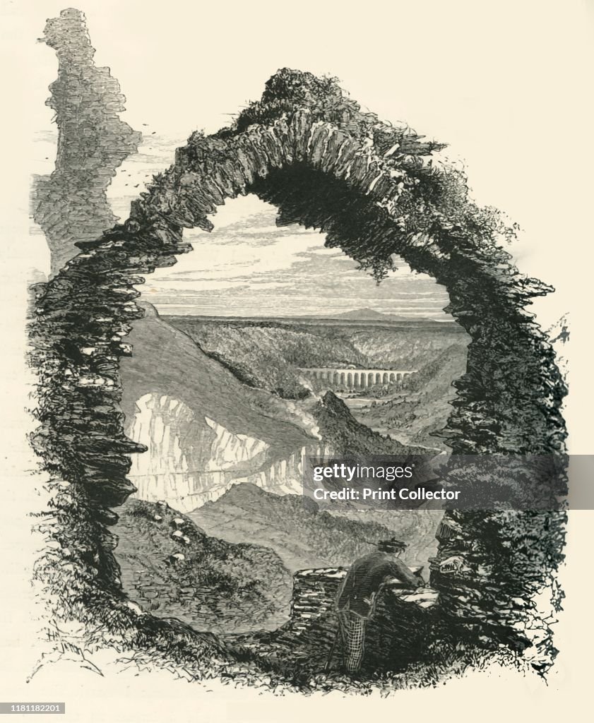 View From Castle Dinas Bran