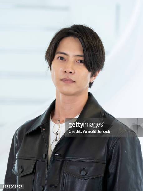 Tomohisa Yamashita attends ' The head ' photocall during day two of the MIPCOM 2019 on October 15, 2019 in Cannes, France.