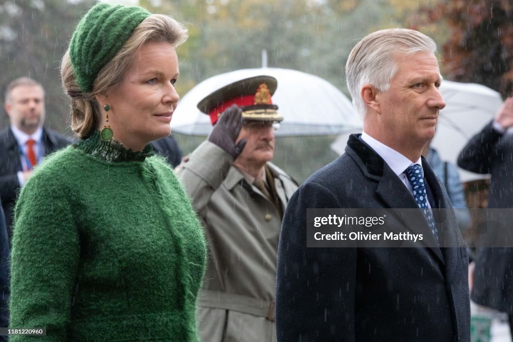 King Philippe Of Belgium And Queen Mathilde Of Belgium : State Visit In Luxembourg - Day One