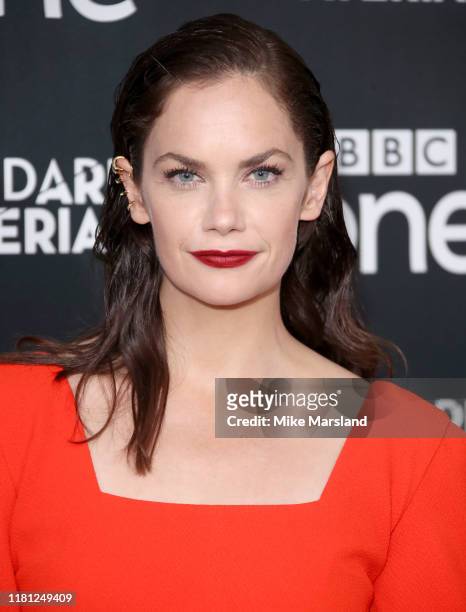 Ruth Wilson attends the "His Dark Materials" premiere at BFI Southbank on October 15, 2019 in London, England.