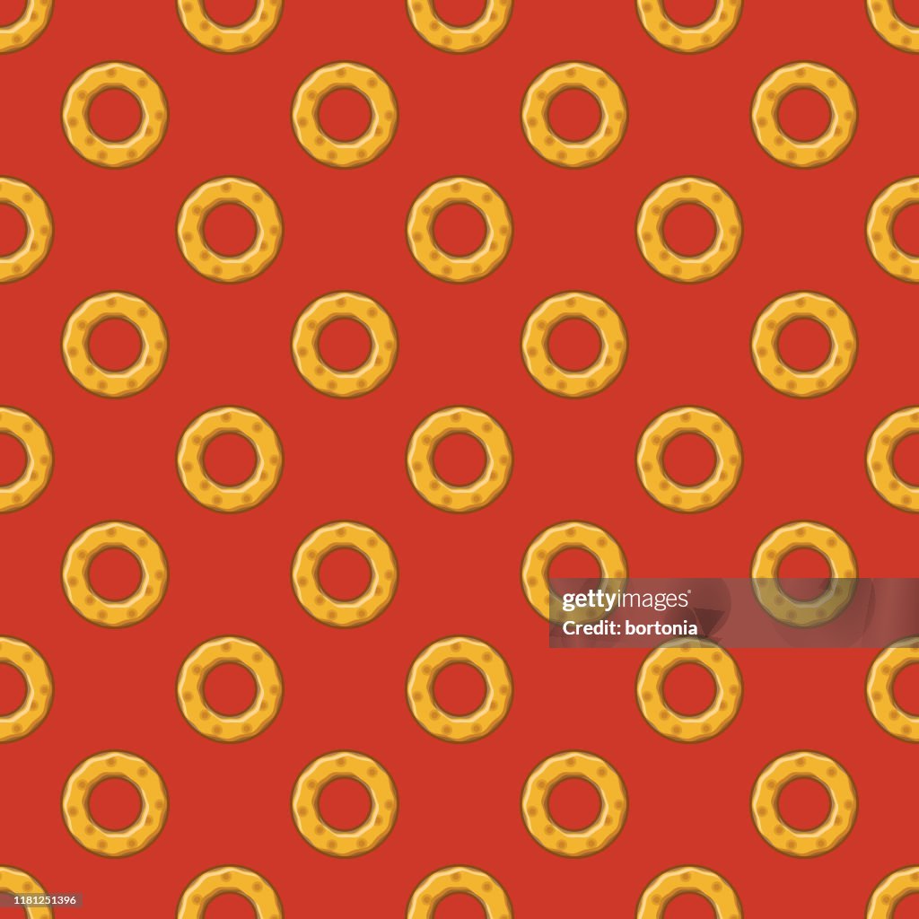 Cheddar Seamless Bagel Pattern