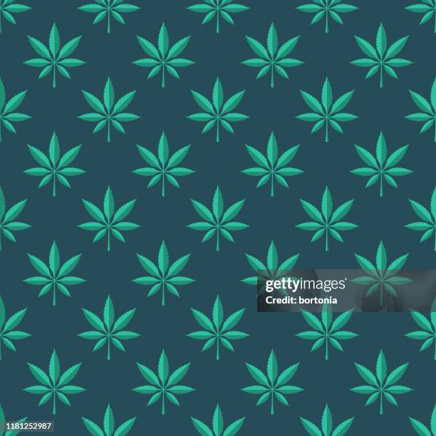Weed Pattern Vector Marijuana Pattern Photos and Premium High Res Pictures - Getty Images