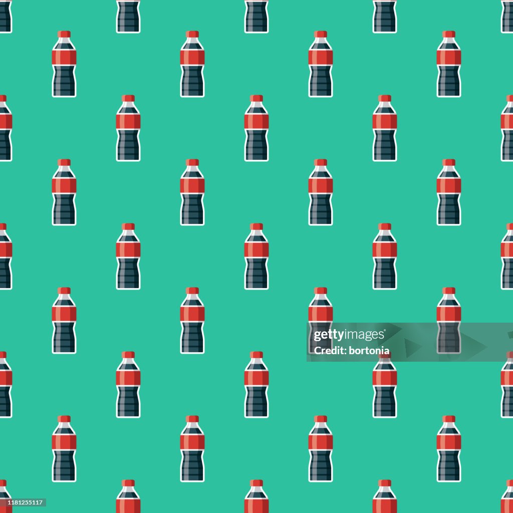 Soda Seamless Addiction Pattern High-Res Vector Graphic - Getty Images