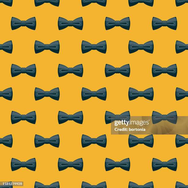 bow tie clothing & accessories pattern - formal background stock illustrations