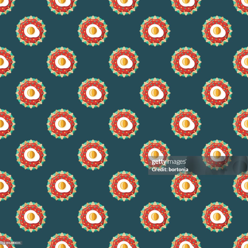 Chilaquiles Mexican Food Pattern