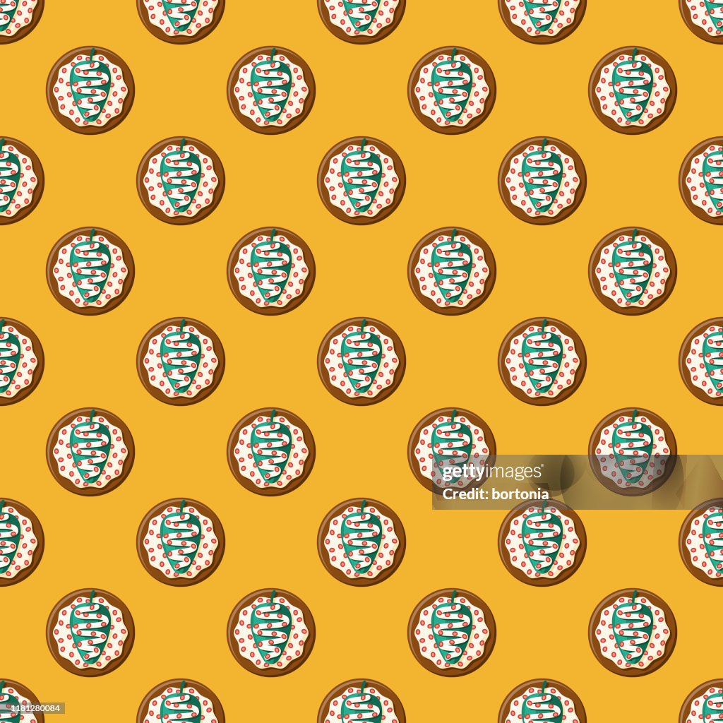Chiles En Nogada Mexican Food Pattern