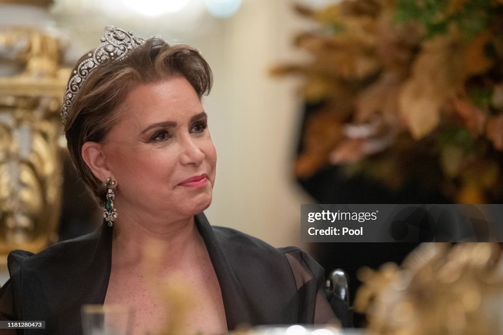 King Philippe Of Belgium And Queen Mathilde Of Belgium : State Visit In Luxembourg - Day One