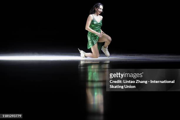 Elizaveta Tuktamysheva of Russia performs in the Gala Exhibition during day three of the ISU Grand Prix of Figure Skating Cup of China at Huaxi...