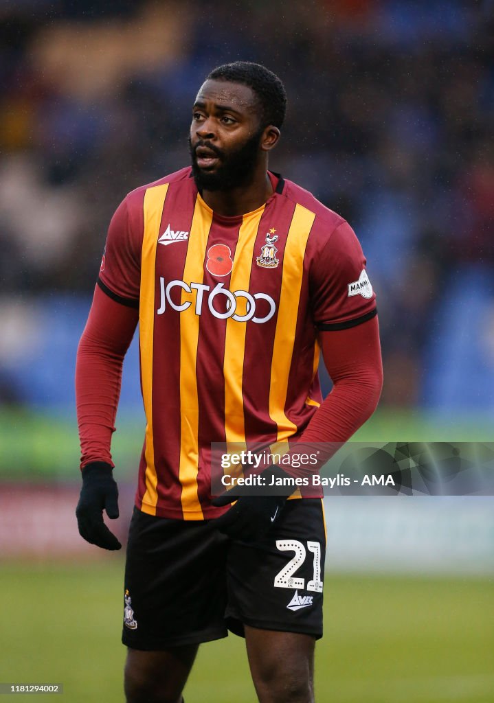 Shrewsbury Town v Bradford City - FA Cup: 1st Round