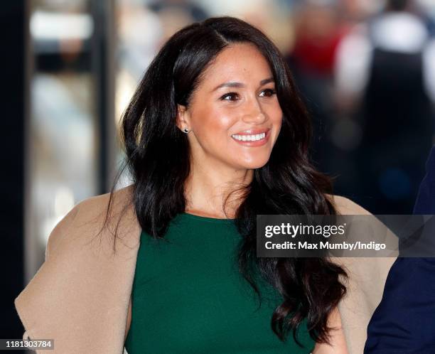 Meghan, Duchess of Sussex attends the WellChild awards at the Royal Lancaster Hotel on October 15, 2019 in London, England.