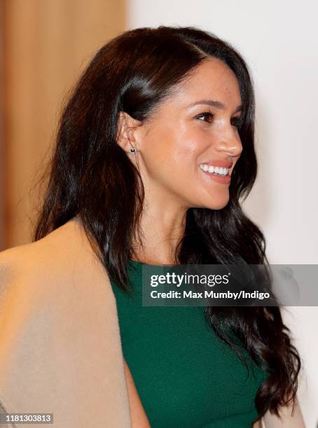 Meghan, Duchess of Sussex attends the WellChild awards at the Royal Lancaster Hotel on October 15, 2019 in London, England.