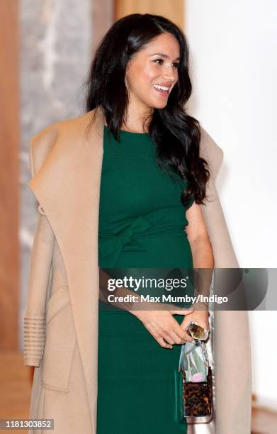 Meghan, Duchess of Sussex attends the WellChild awards at the Royal Lancaster Hotel on October 15, 2019 in London, England.