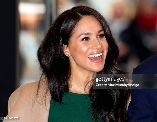 Meghan, Duchess of Sussex attends the WellChild awards at the Royal Lancaster Hotel on October 15, 2019 in London, England.