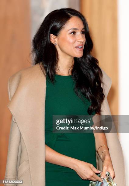 Meghan, Duchess of Sussex attends the WellChild awards at the Royal Lancaster Hotel on October 15, 2019 in London, England.