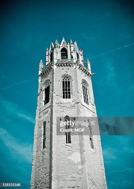 ivory tower - bell tower tower stock pictures, royalty-free photos & images