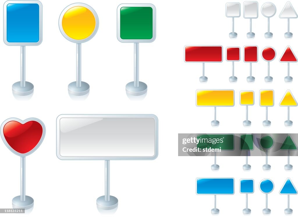 Sign Picture Examples Signs High-Res Vector Graphic - Getty Images