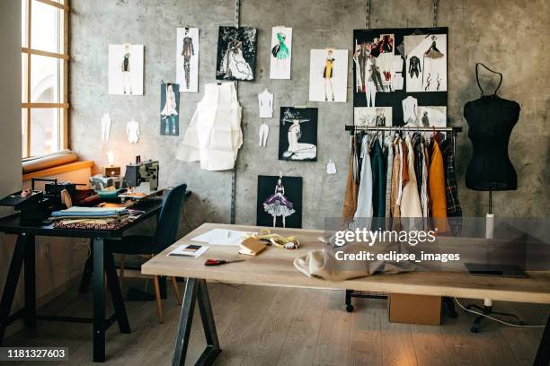 tailor studio - mannequin drawings stock pictures, royalty-free photos & images