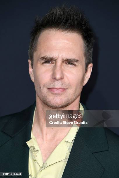 Sam Rockwell attends the premiere of Fox Searchlights' "Jojo Rabbit" at Post 43 on October 15, 2019 in Los Angeles, California.