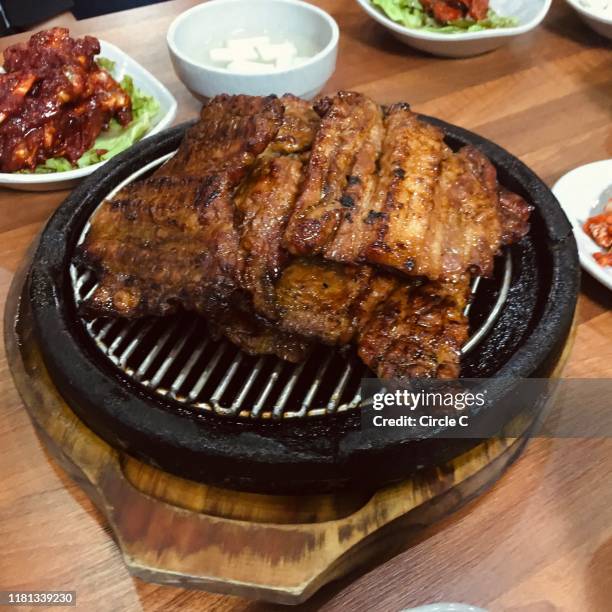 Bbq Pork At The Restaurant High-Res Stock Photo