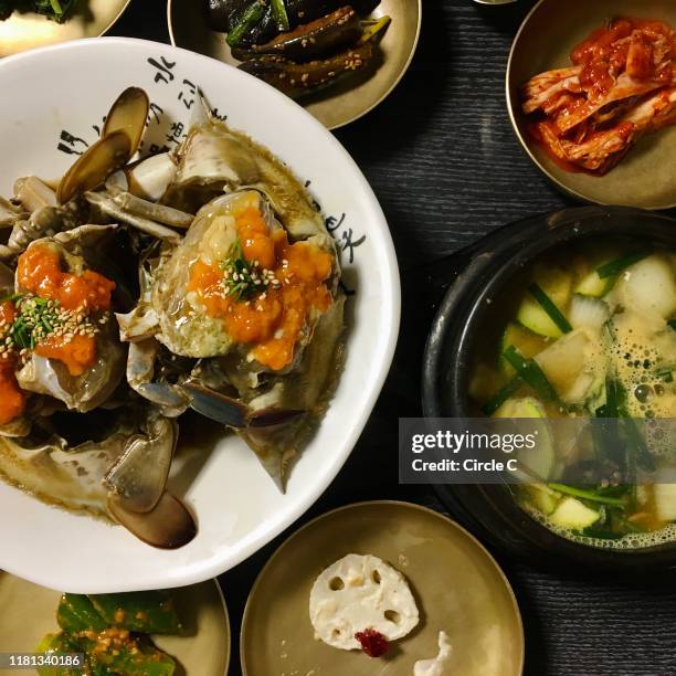 Soy Crab Set High-Res Stock Photo