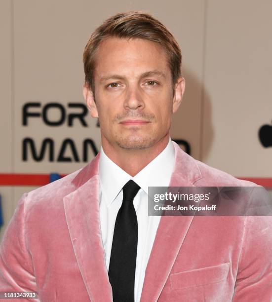 Joel Kinnaman attends the World Premiere Of Apple TV+'s "For All Mankind" at Regency Village Theatre on October 15, 2019 in Westwood, California.