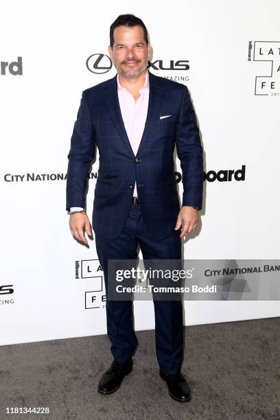Michel Vega attends the Billboard Latin AMA Fest at NeueHouse Los Angeles on October 15, 2019 in Hollywood, California.