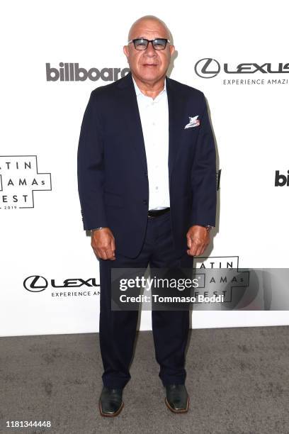 Henry Cárdenas attends the Billboard Latin AMA Fest at NeueHouse Los Angeles on October 15, 2019 in Hollywood, California.