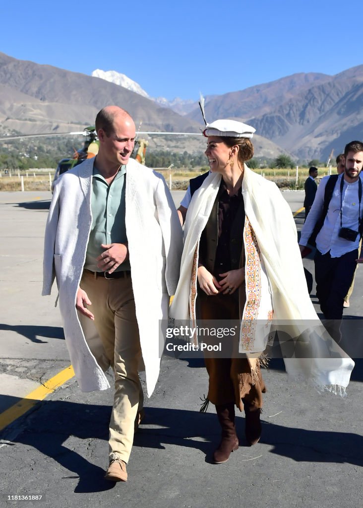 The Duke And Duchess Of Cambridge Visit The North Of Pakistan