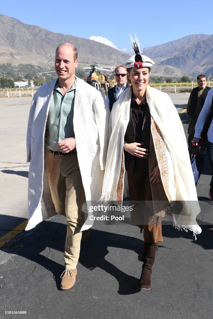 The Duke And Duchess Of Cambridge Visit The North Of Pakistan