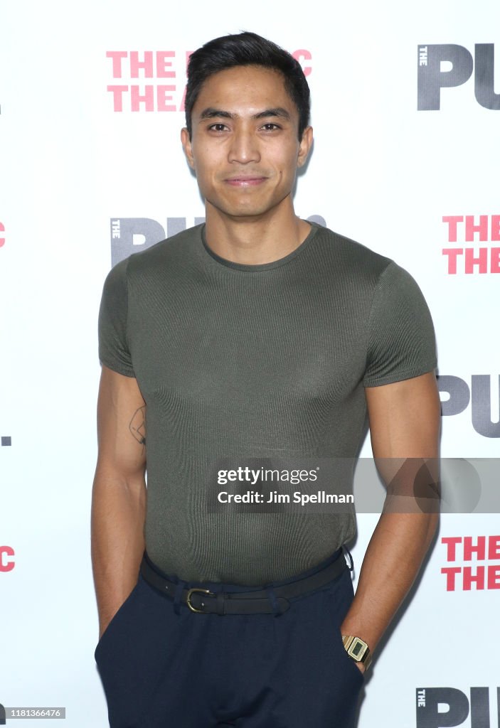 Actor Trevor Salter attends the "Soft Power" opening night at The ...