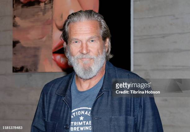 Jeff Bridges attends a conversation, Q&A and book signing for his new book 'Jeff Bridges: Pictures Vol. 2' at NeueHouse Los Angeles on October 15,...